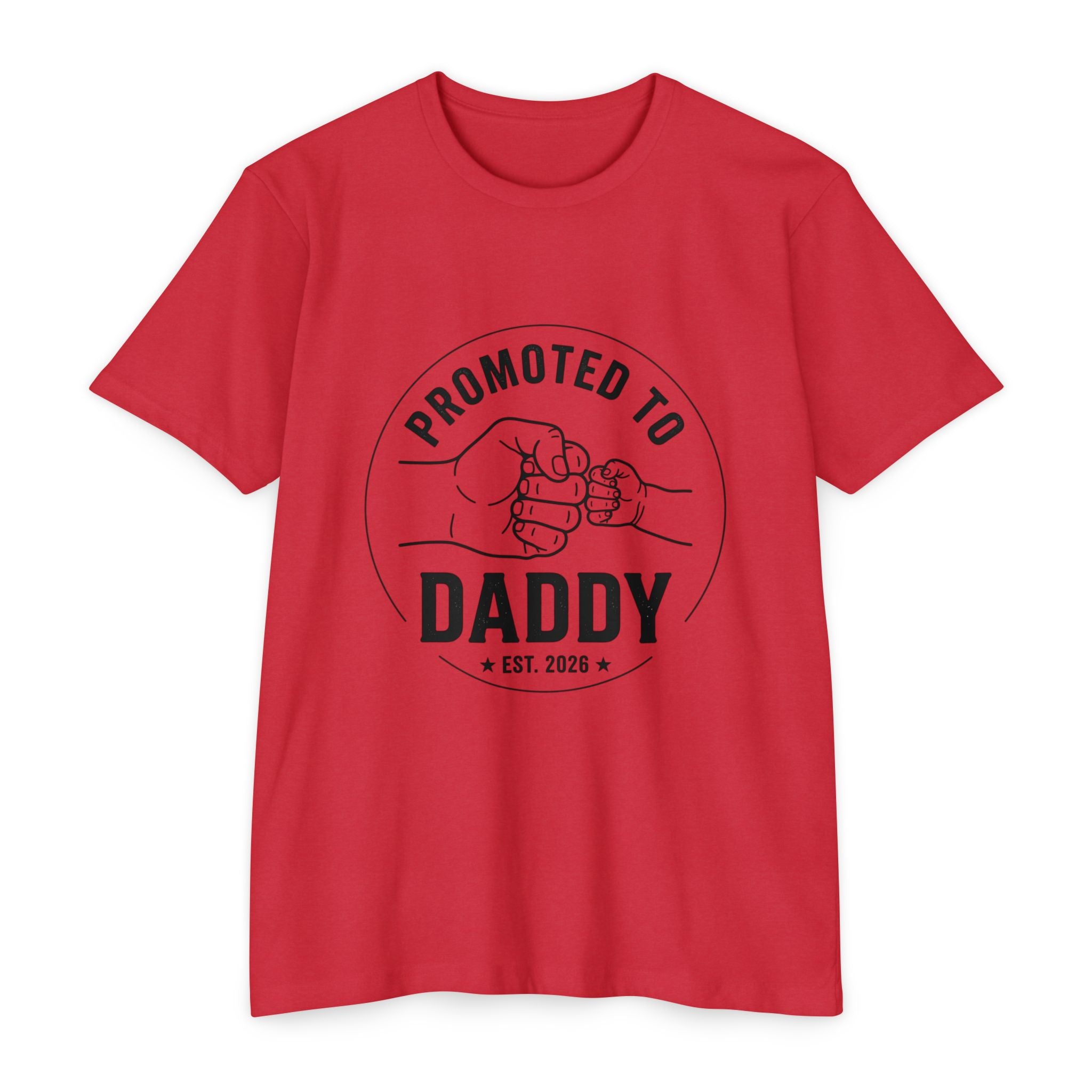 Zum Papa befördert T-Shirt