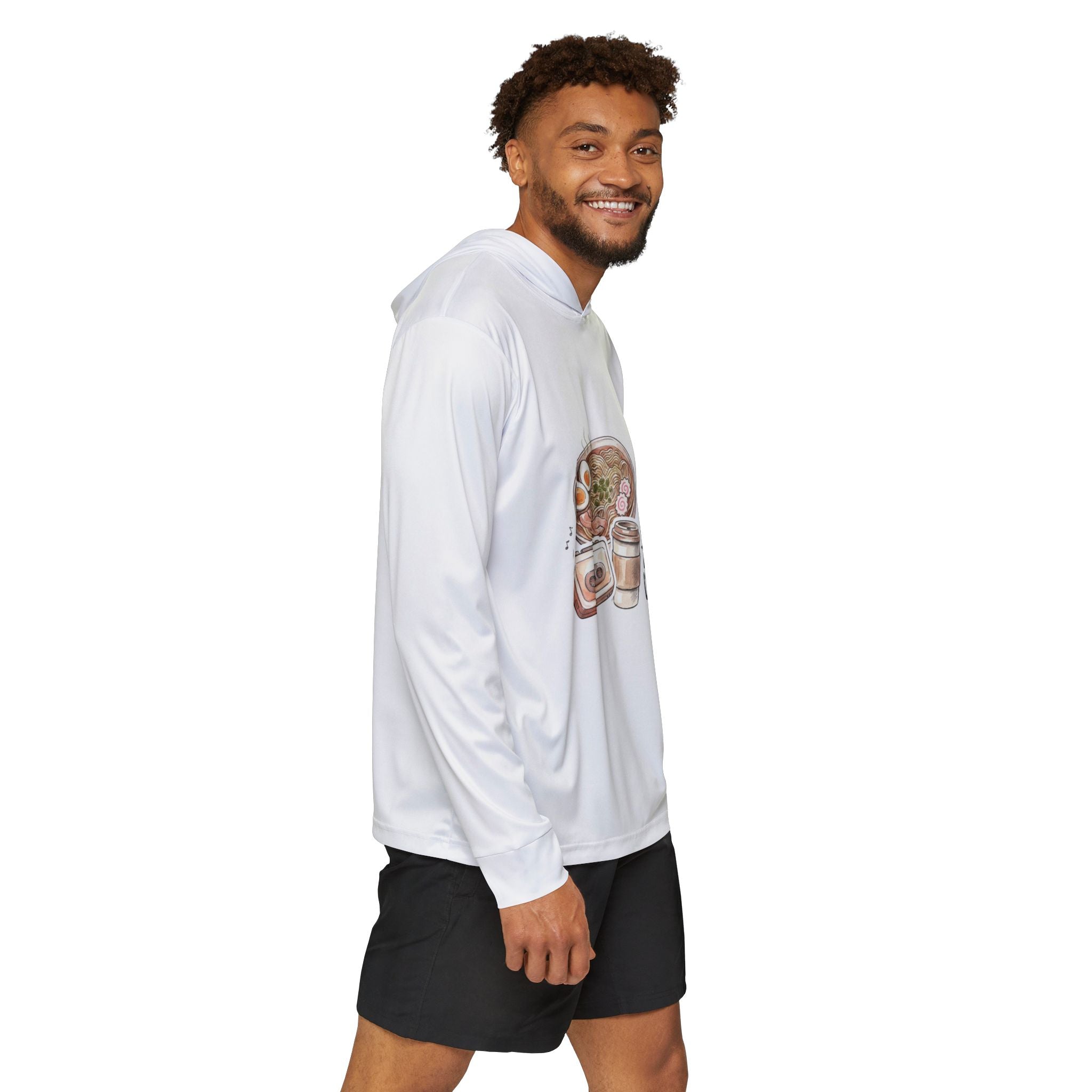 Hoodie — Cozy Ramen unisex cotton relaxed Warmup Hoodie