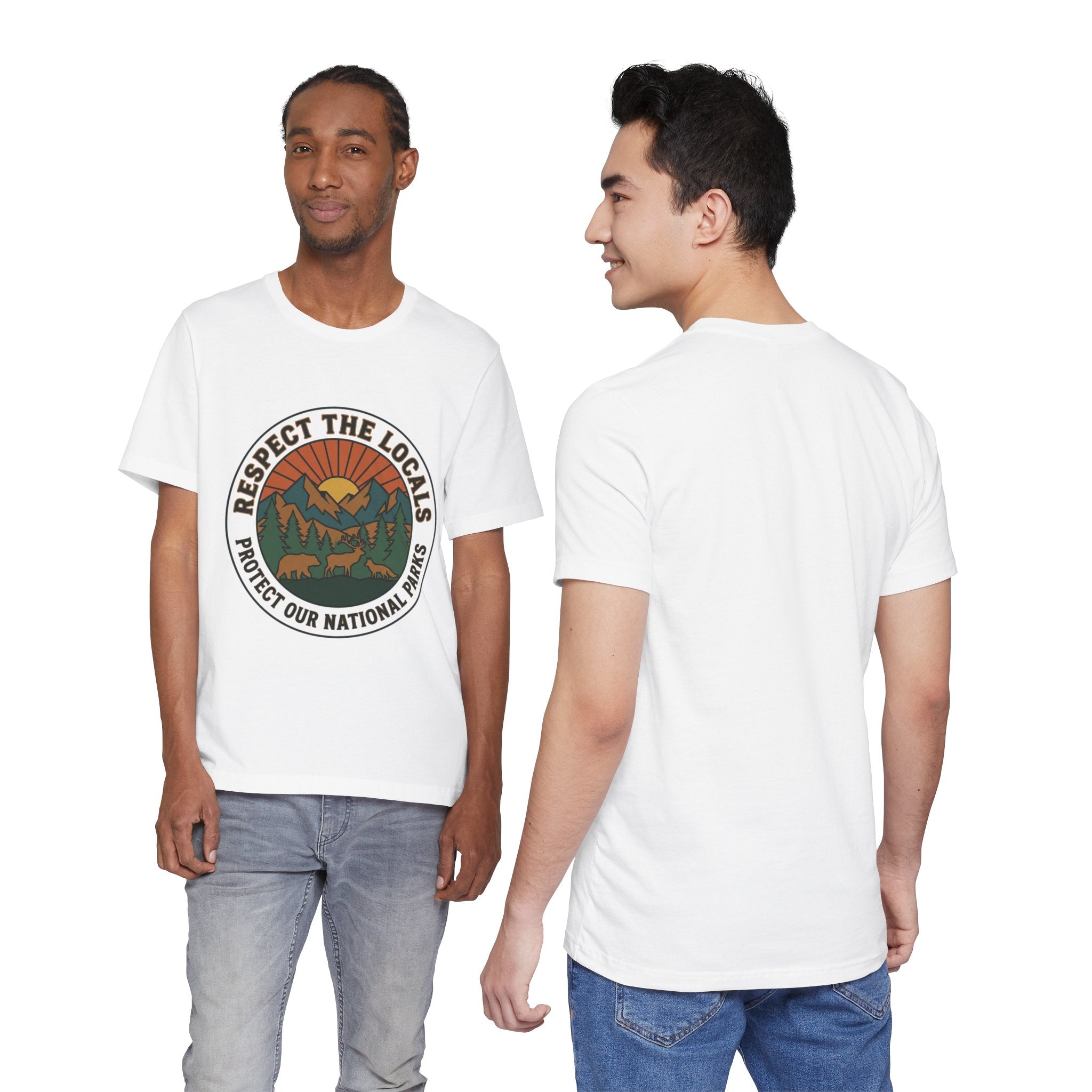 T-Shirt "Schützt unsere Nationalparks"