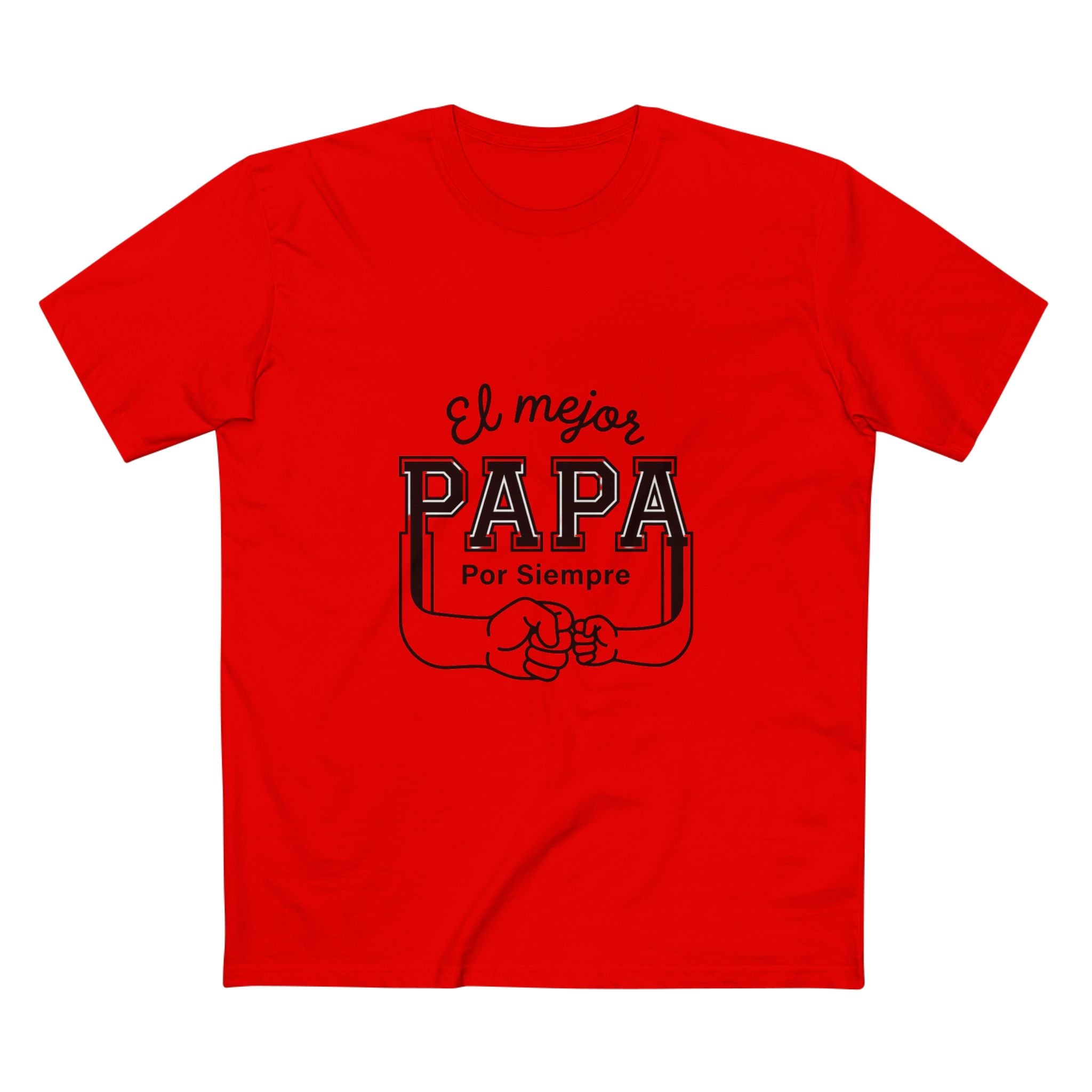 El Mejor Papá Por Siempre" Fist Bump Father's Day Tee