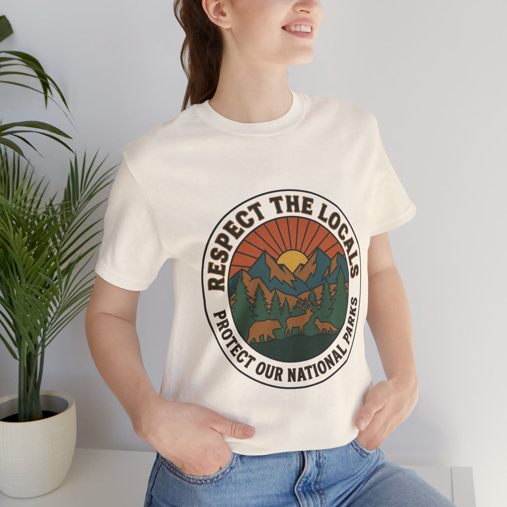 T-Shirt "Schützt unsere Nationalparks"