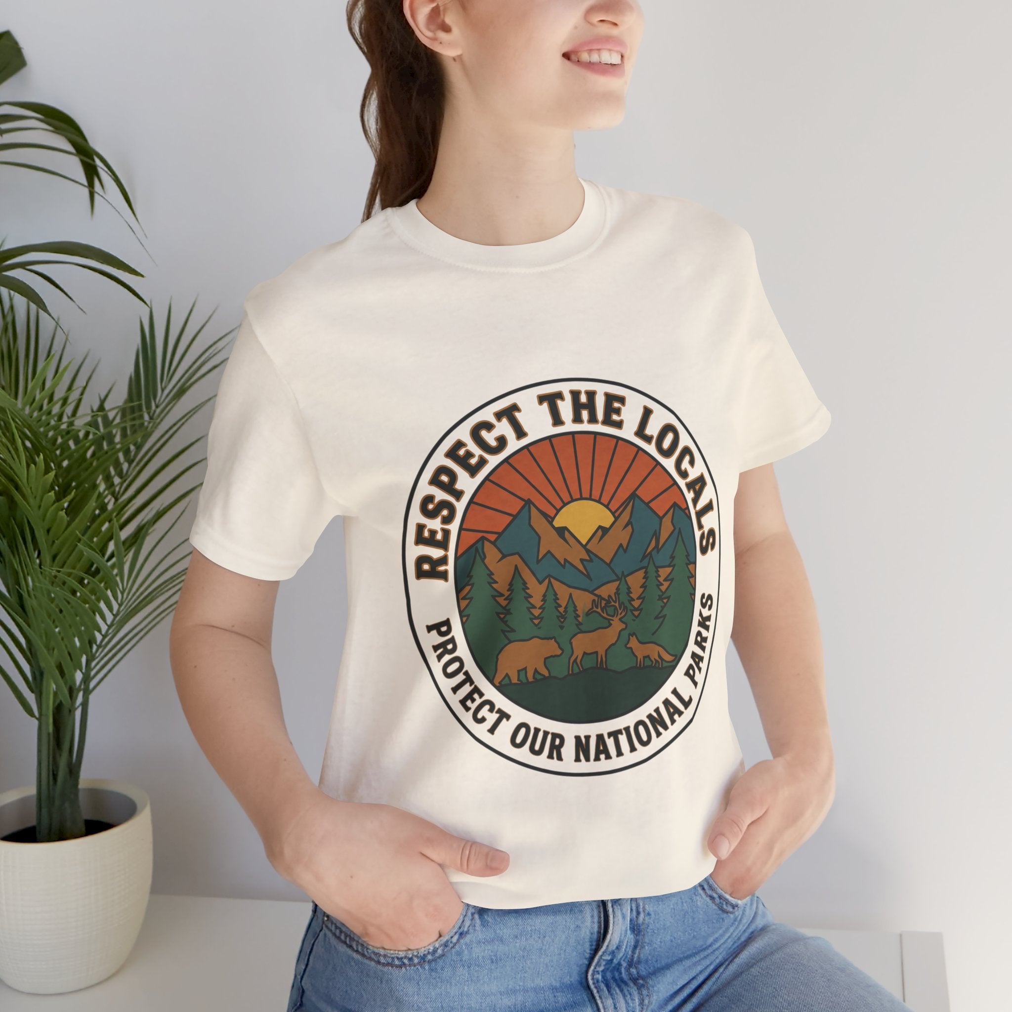 T-Shirt "Schützt unsere Nationalparks"