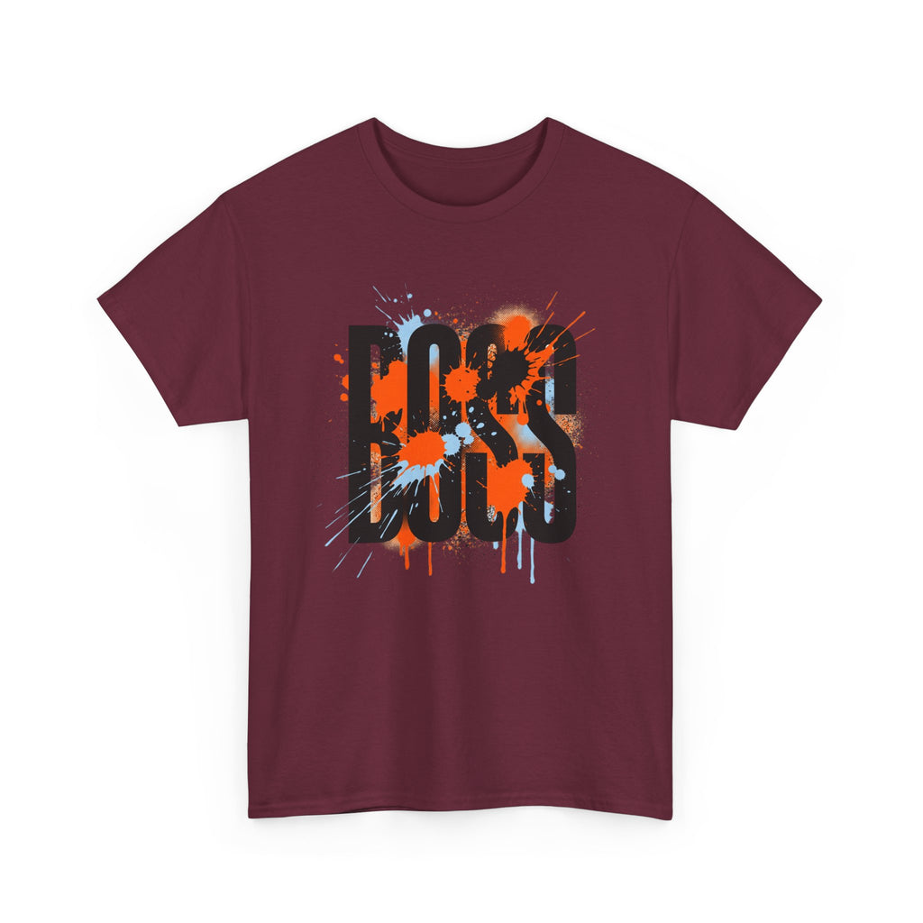 BOSS Graffiti Tee – Street Art Graphic T-Shirt
