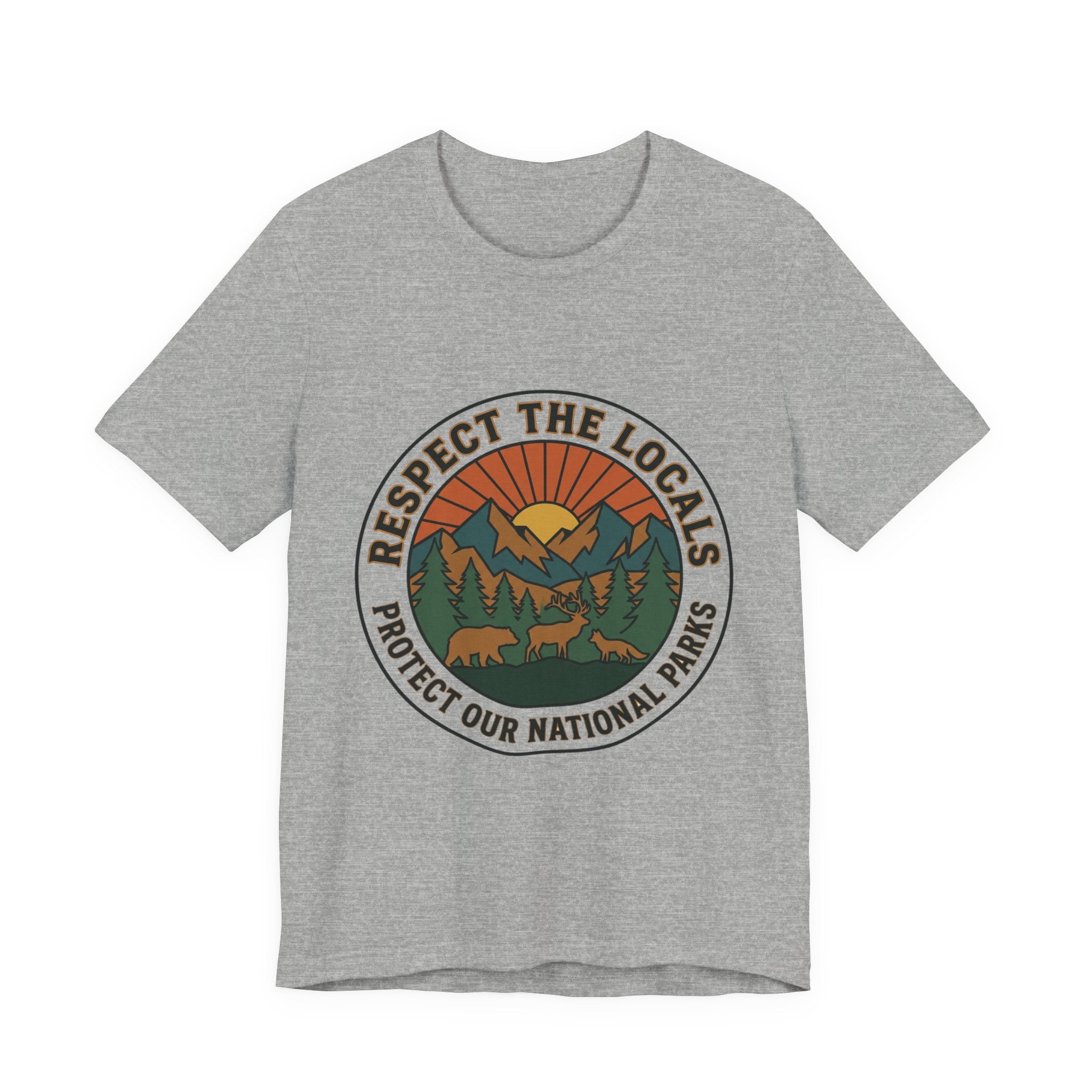 T-Shirt "Schützt unsere Nationalparks"
