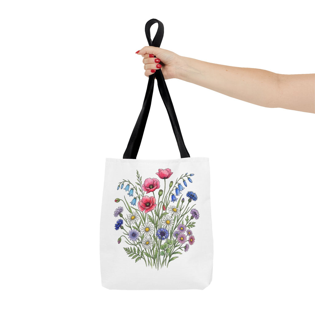 Floral Wildflower tote bag