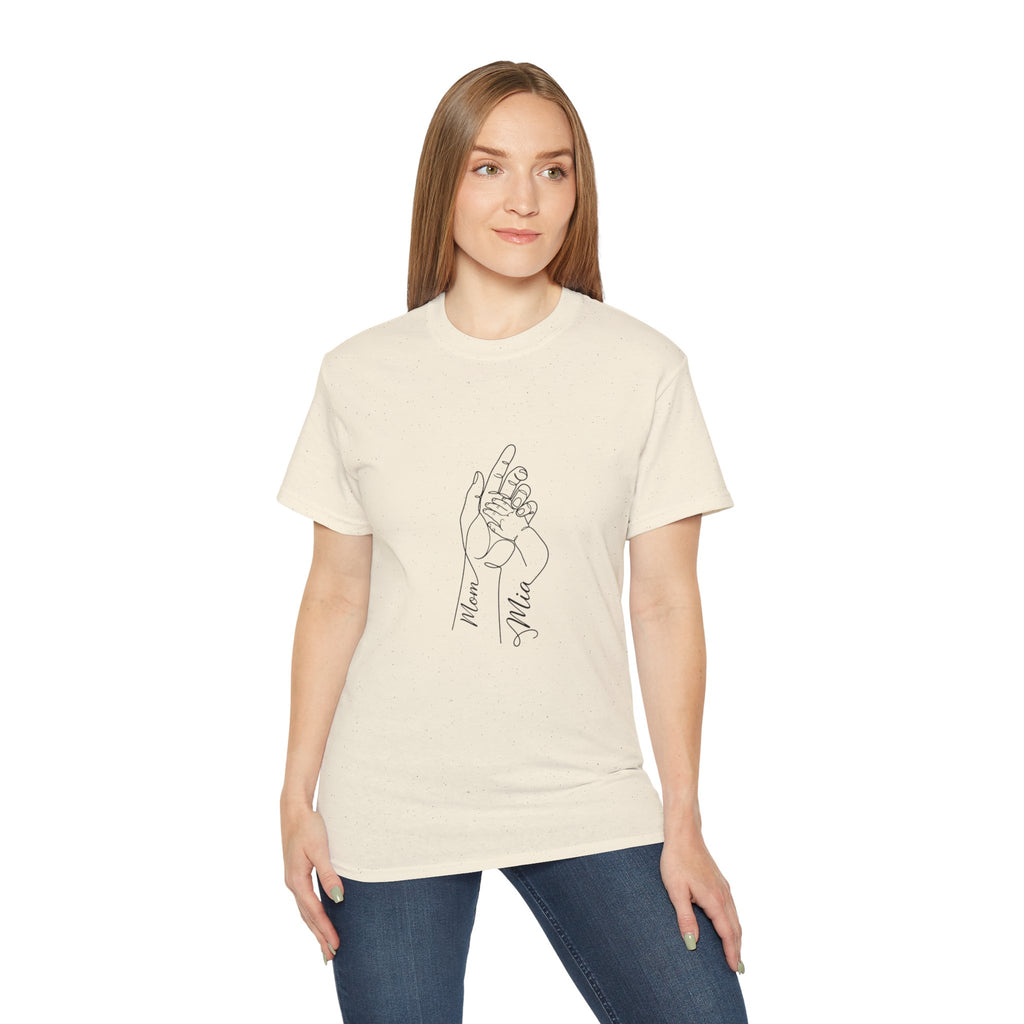 Matching Hands Relaxed Unisex Baumwoll-T-Shirt