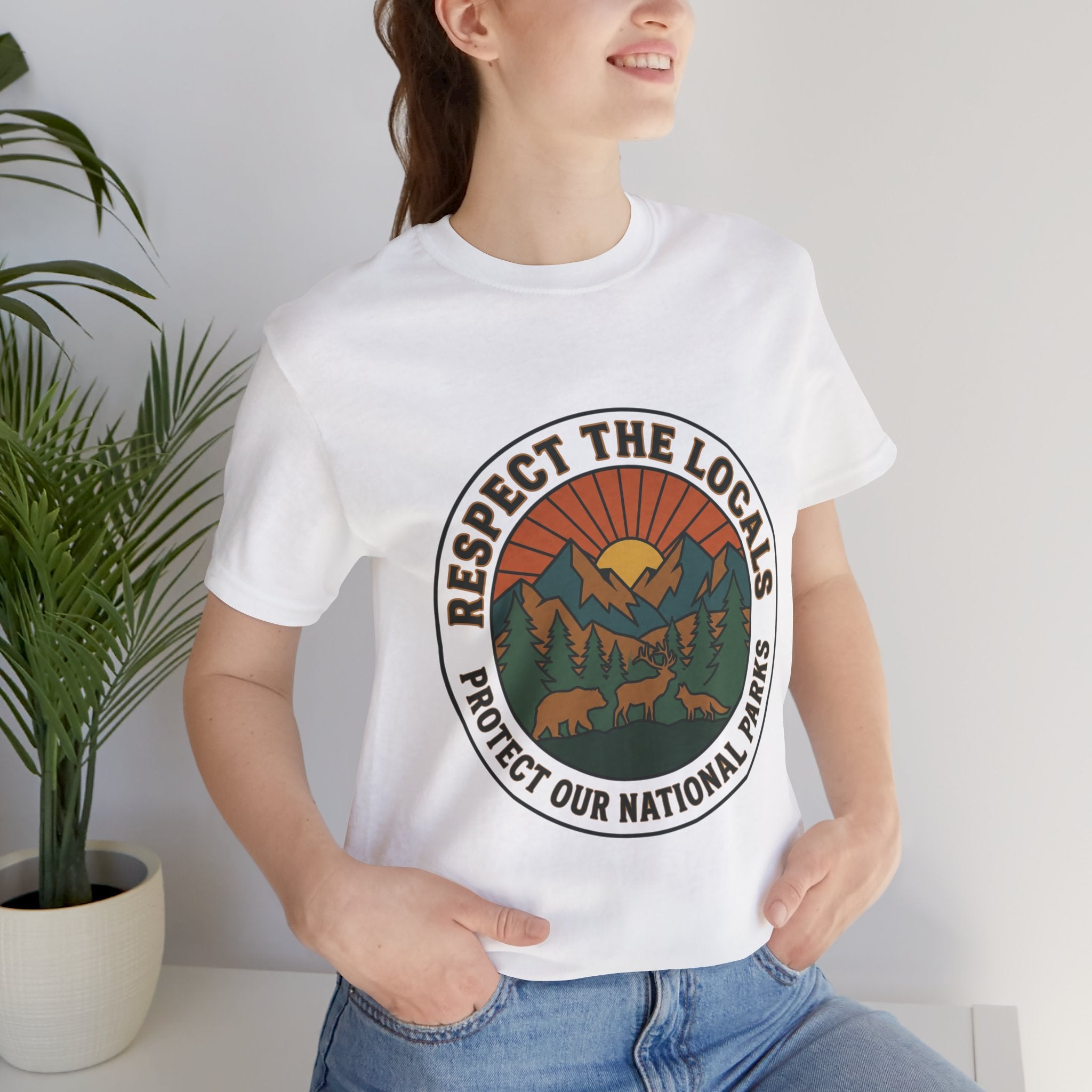 T-Shirt "Schützt unsere Nationalparks"