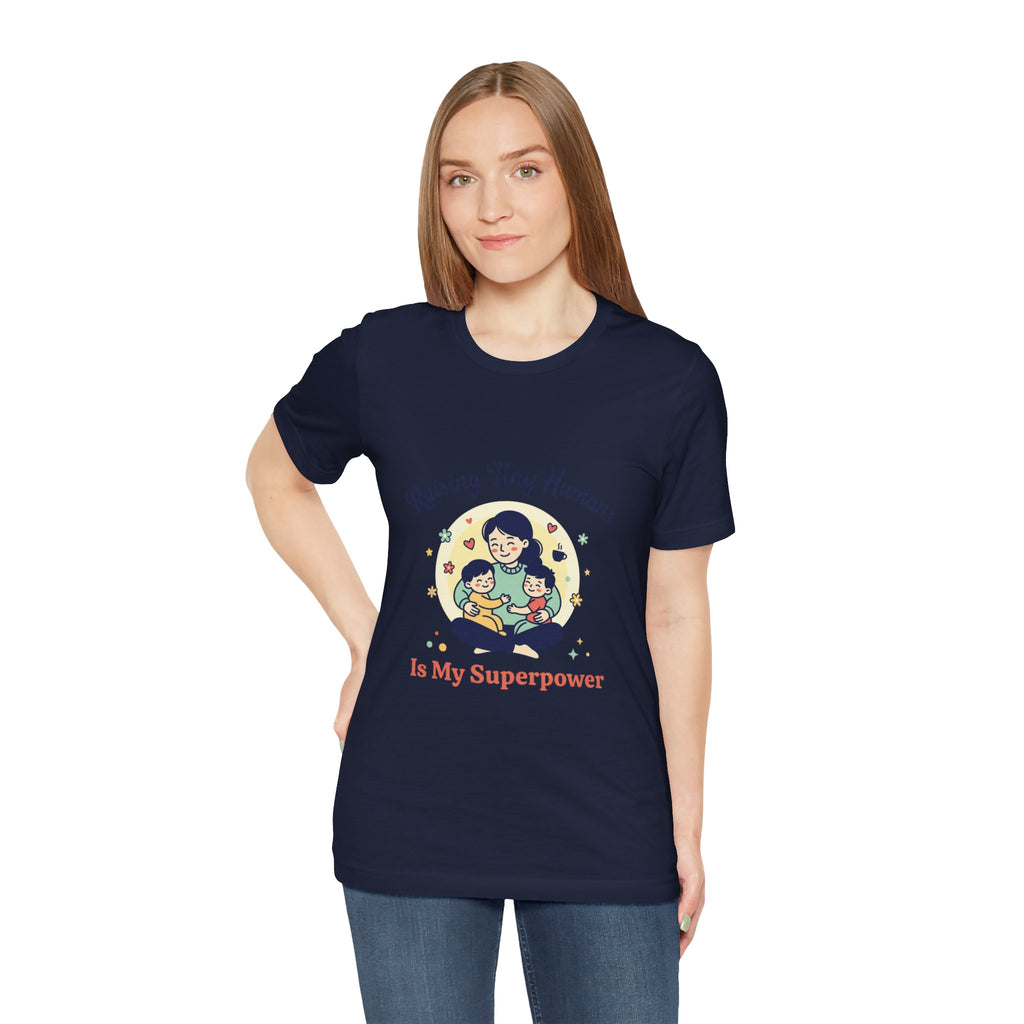 T-Shirt Kleine Menschen aufziehen | Muttertag, Mama-Leben, sentimental