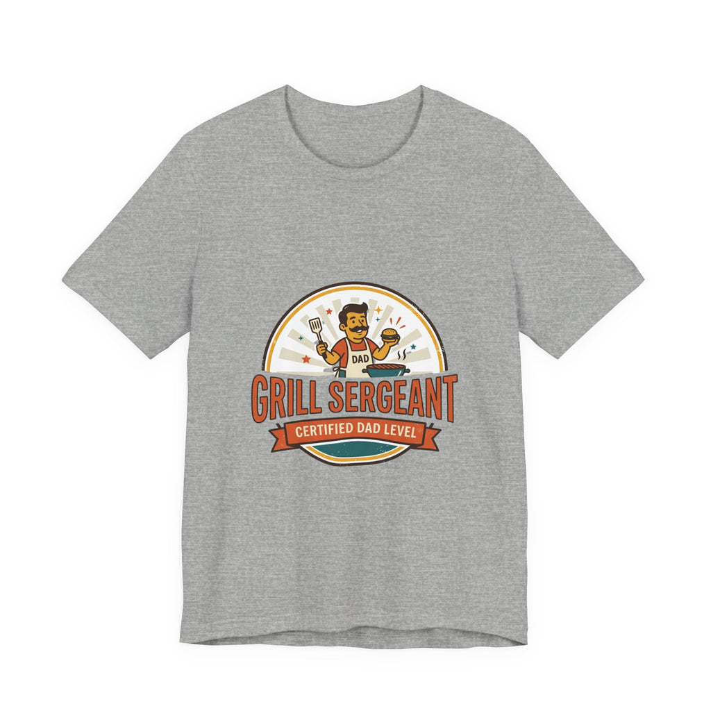 Grill Sergeant T-Shirt | Father’s Day, Retro BBQ Dad Tee