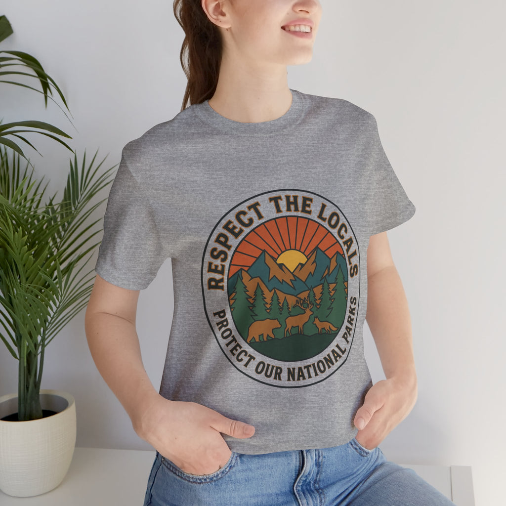T-Shirt "Schützt unsere Nationalparks"