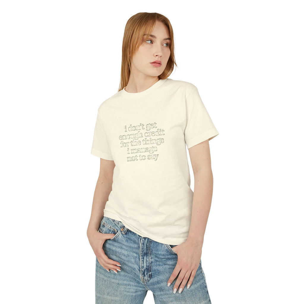 Garment-Dyed Heavyweight Cotton Graphic T‑Shirt