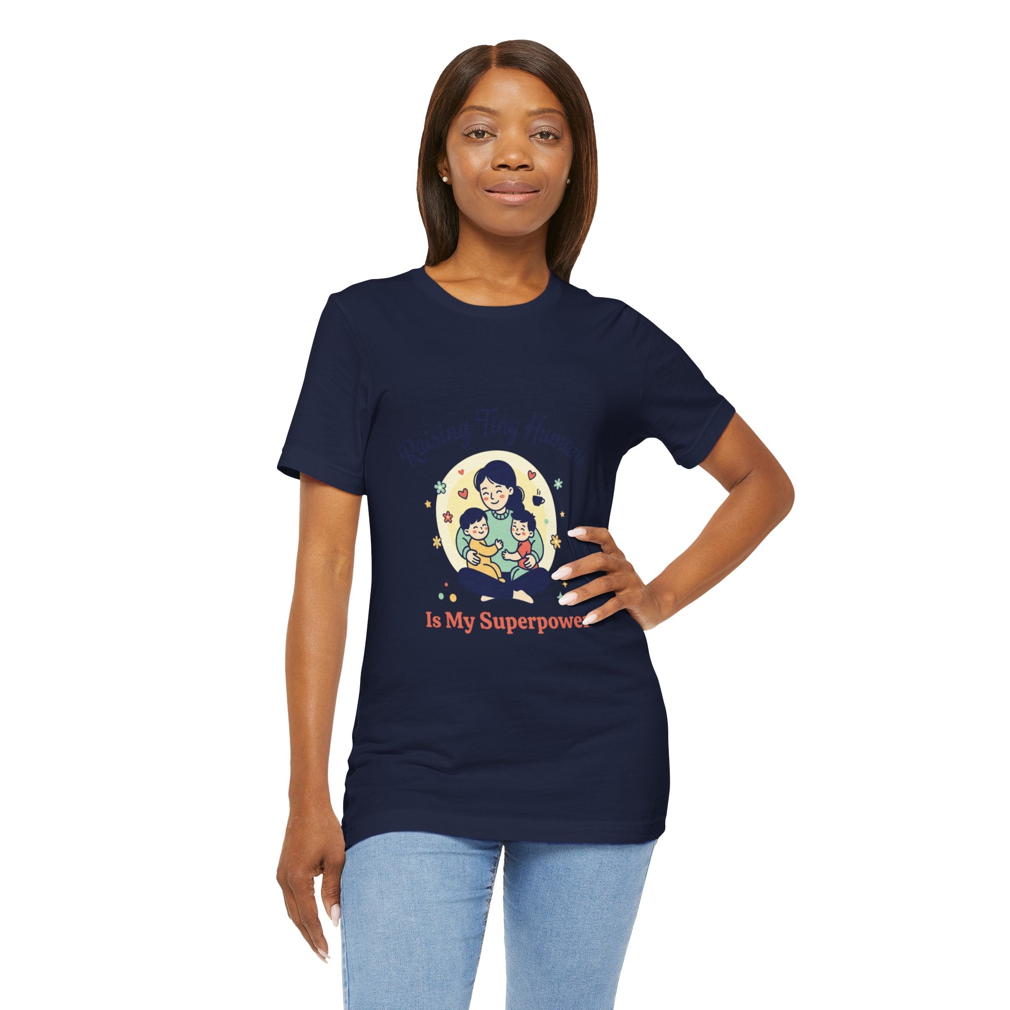 T-Shirt Kleine Menschen aufziehen | Muttertag, Mama-Leben, sentimental