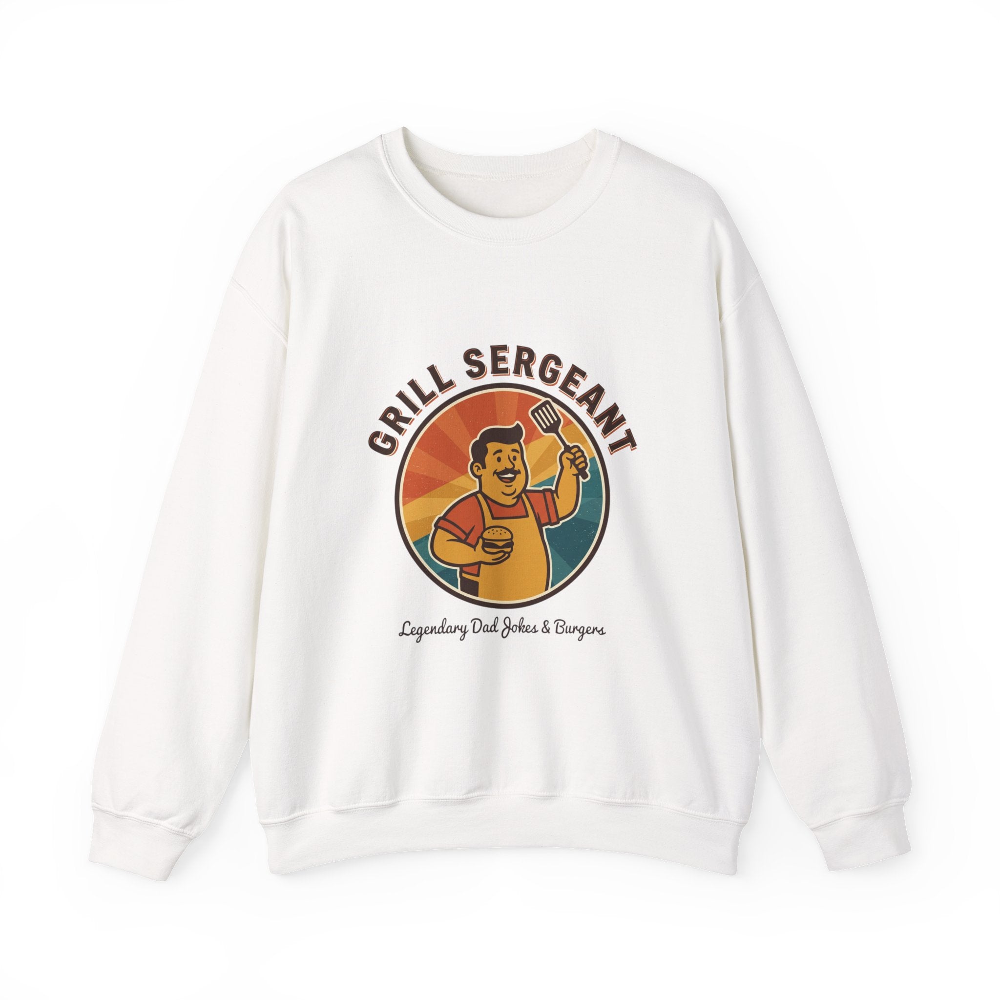 Grill Sergeant Sweatshirt | Father’s Day, Retro Outdoorsy Dad