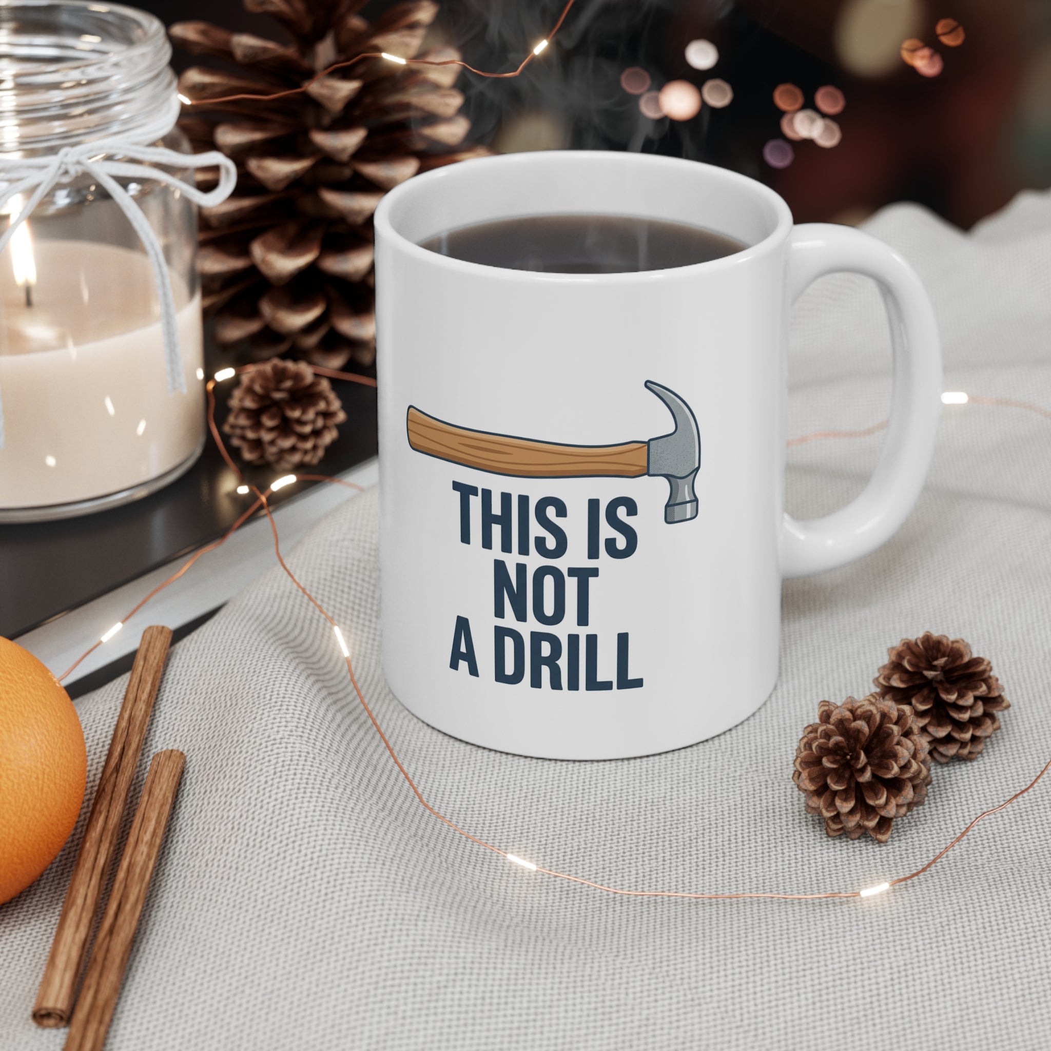 this is not a drill mug