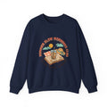 Crewneck-Sweatshirt „Lange Sommermorgen“.