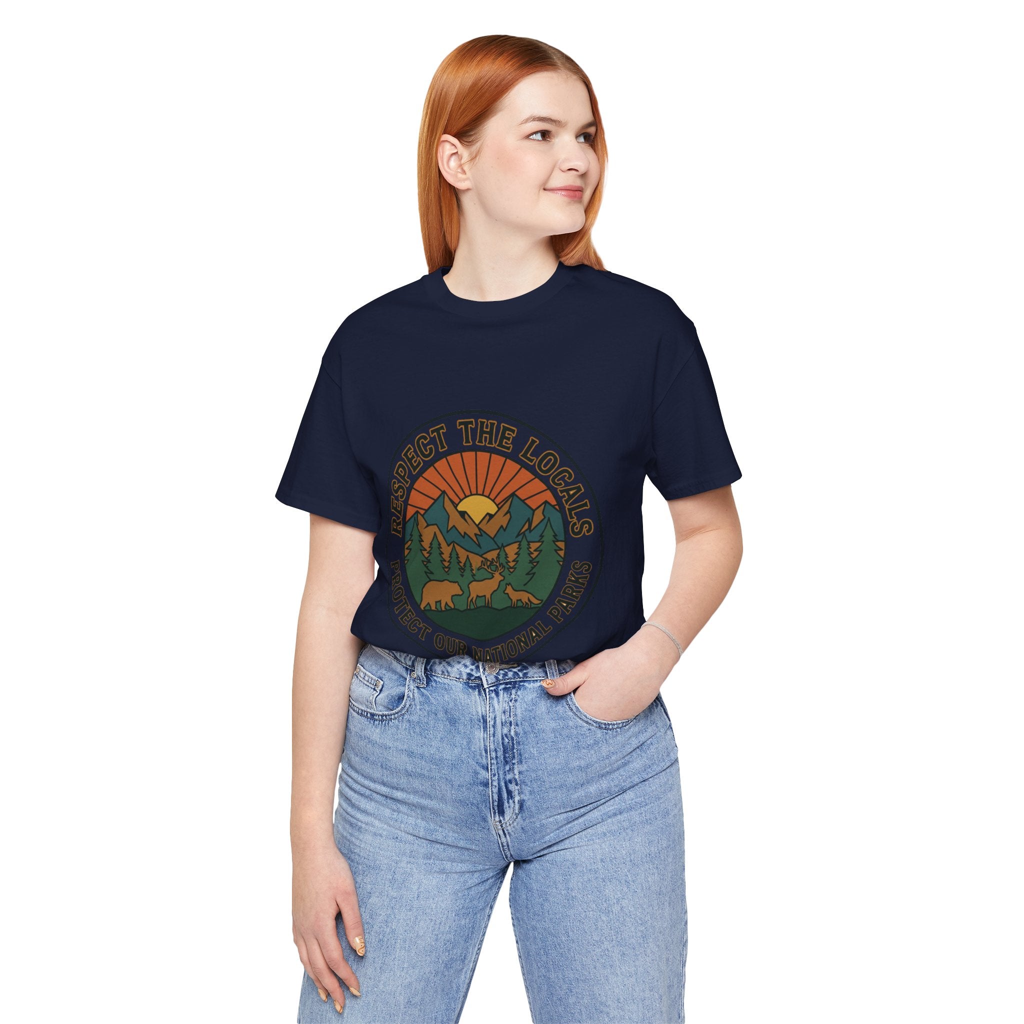 T-Shirt "Schützt unsere Nationalparks"