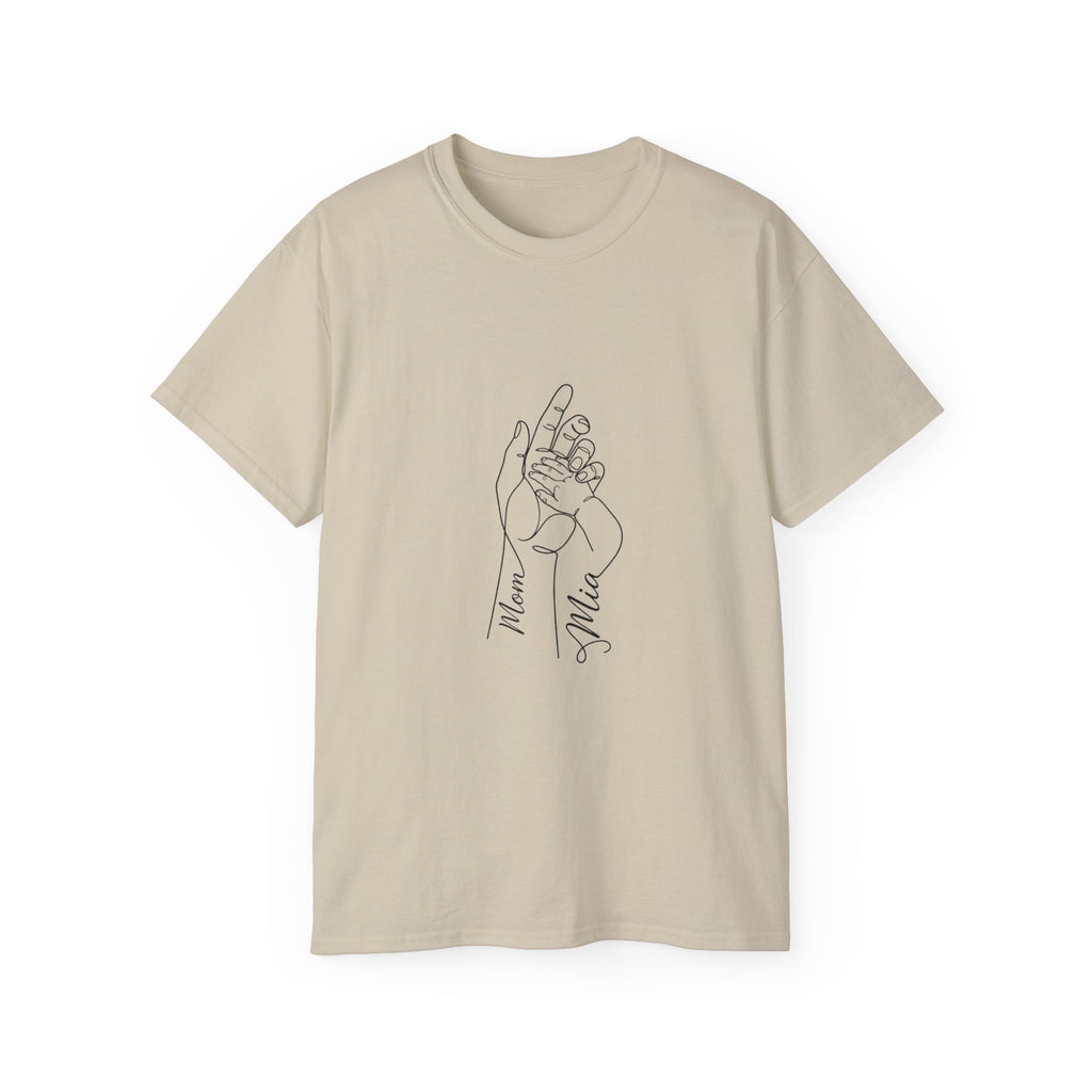 Matching Hands Relaxed Unisex Baumwoll-T-Shirt