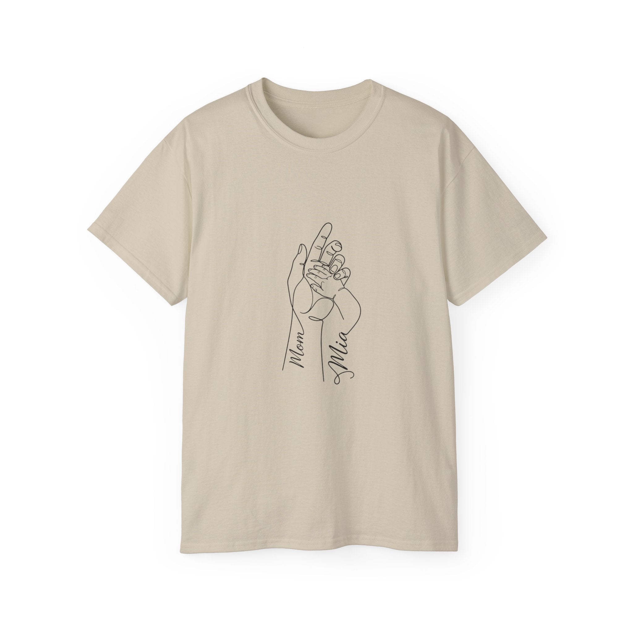Matching Hands Relaxed Unisex Baumwoll-T-Shirt