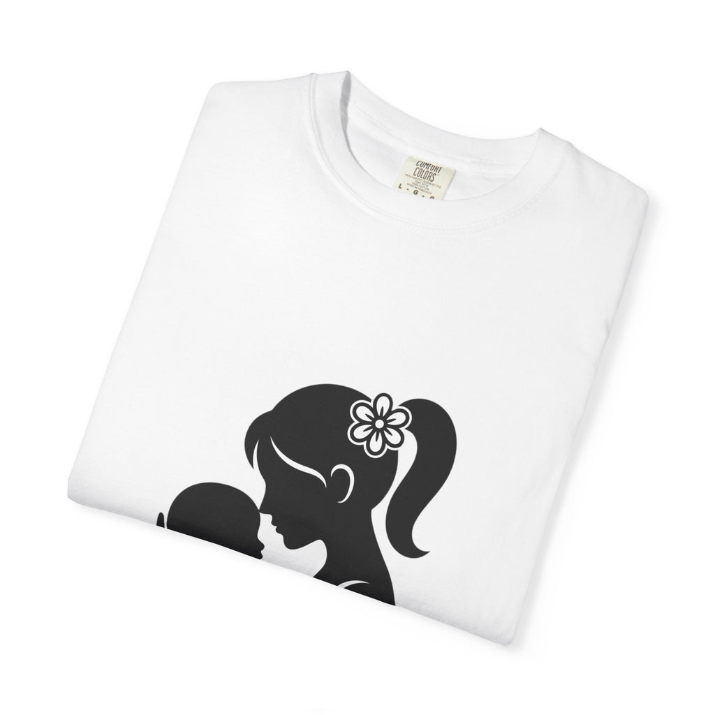 Mom and Baby Silhouette T-Shirt — Nursing & New Mom Gift