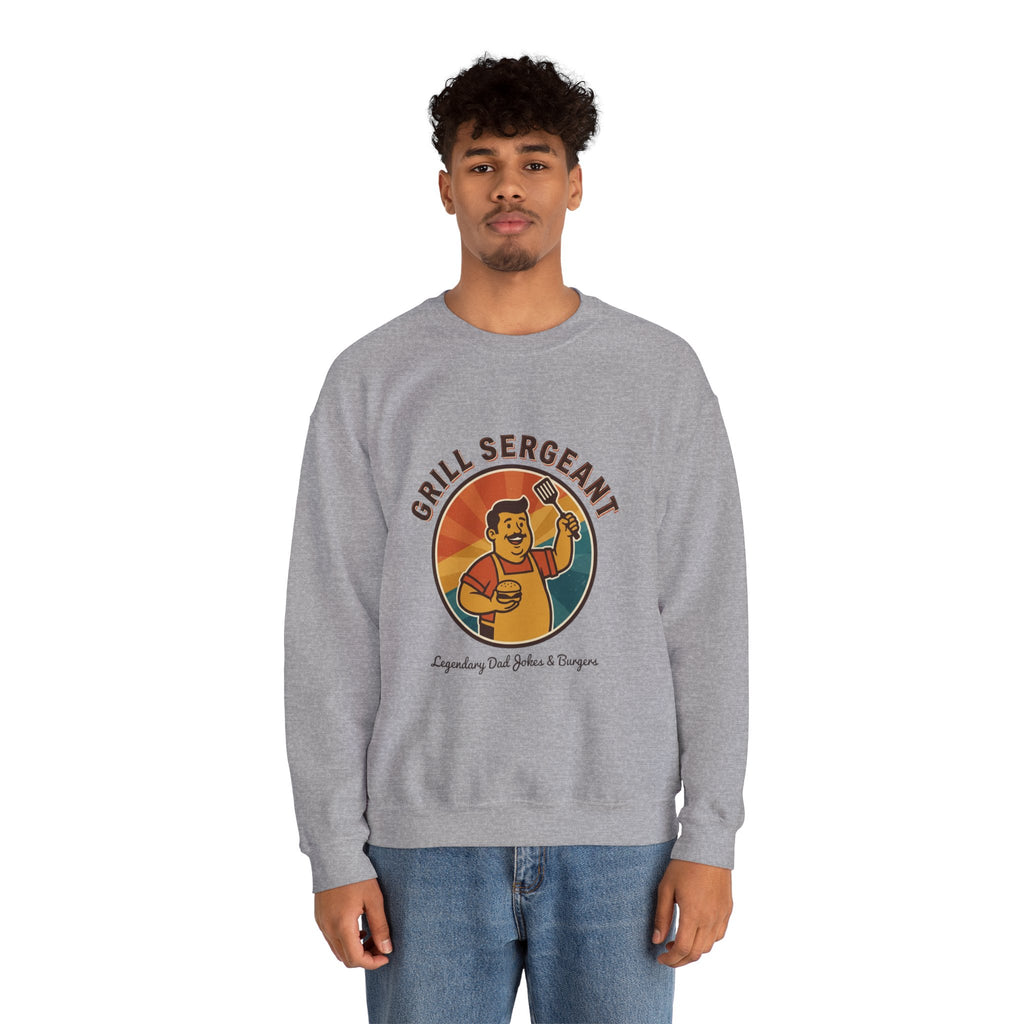 Grill Sergeant Sweatshirt | Father’s Day, Retro Outdoorsy Dad