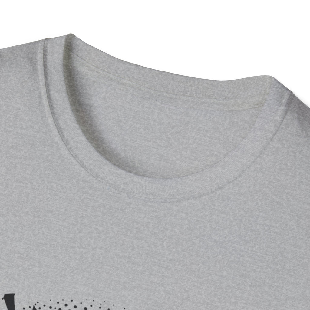 Geometrisches Weihnachtsbaum-T-Shirt — Minimalistisches Feiertags-T-Shirt