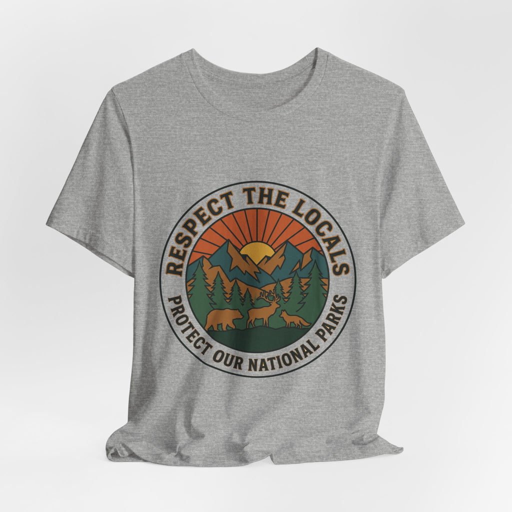 T-Shirt "Schützt unsere Nationalparks"