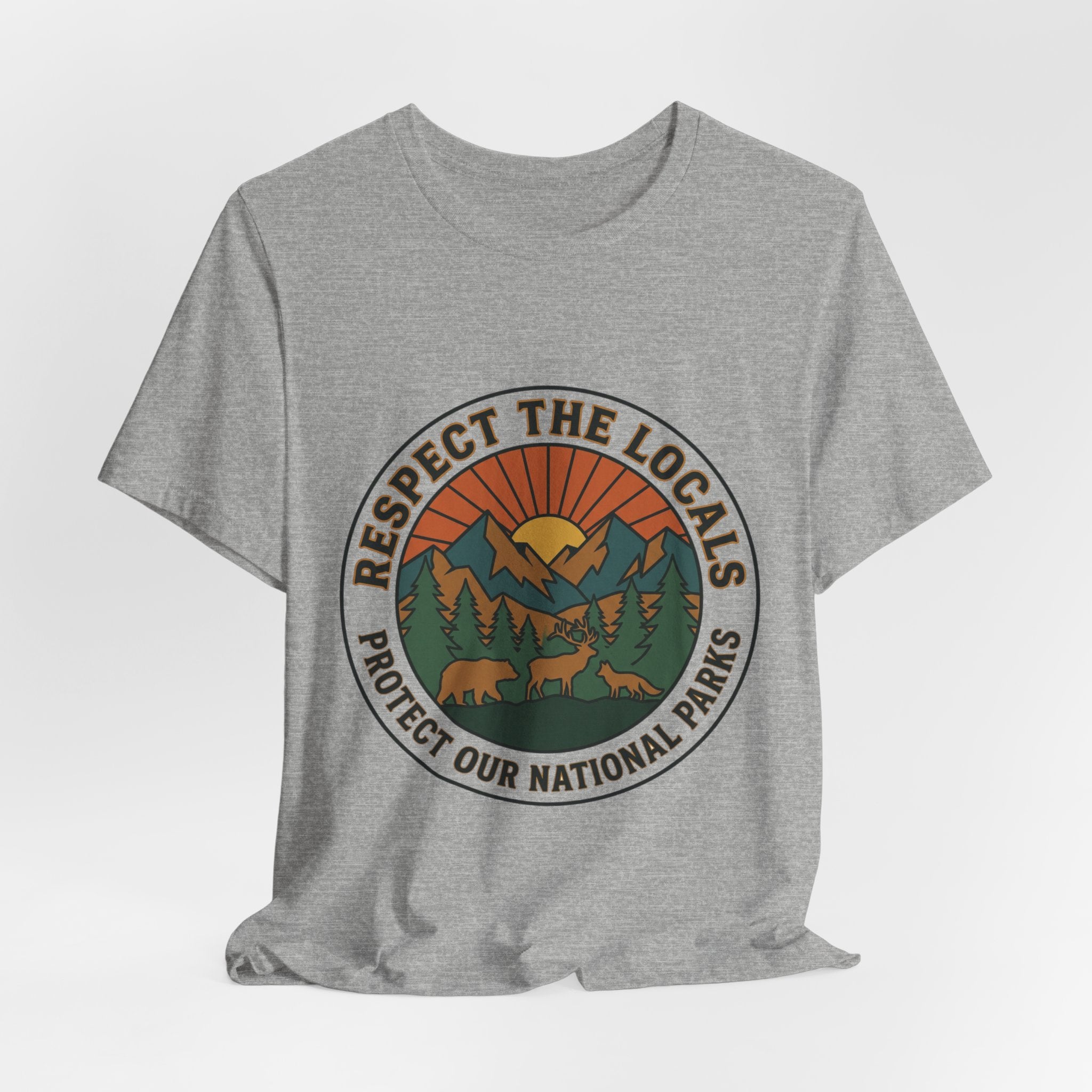 T-Shirt "Schützt unsere Nationalparks"
