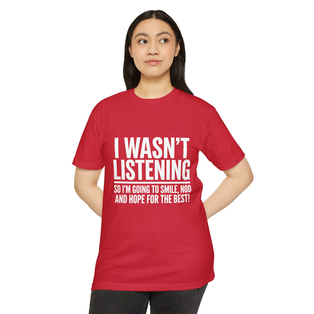 Graphic unisex soft cotton T‑Shirt — Funny Sarcastic Tee