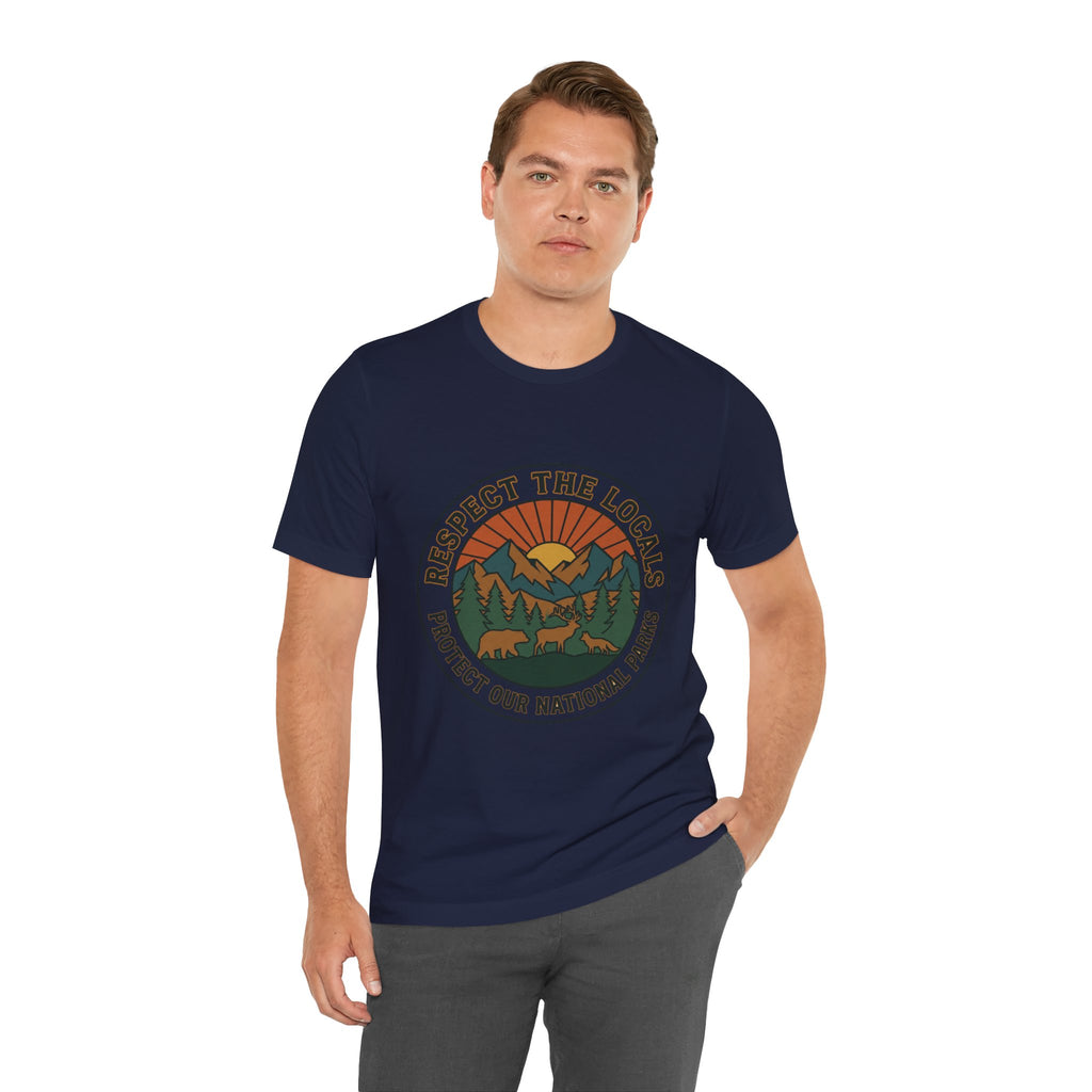 T-Shirt "Schützt unsere Nationalparks"