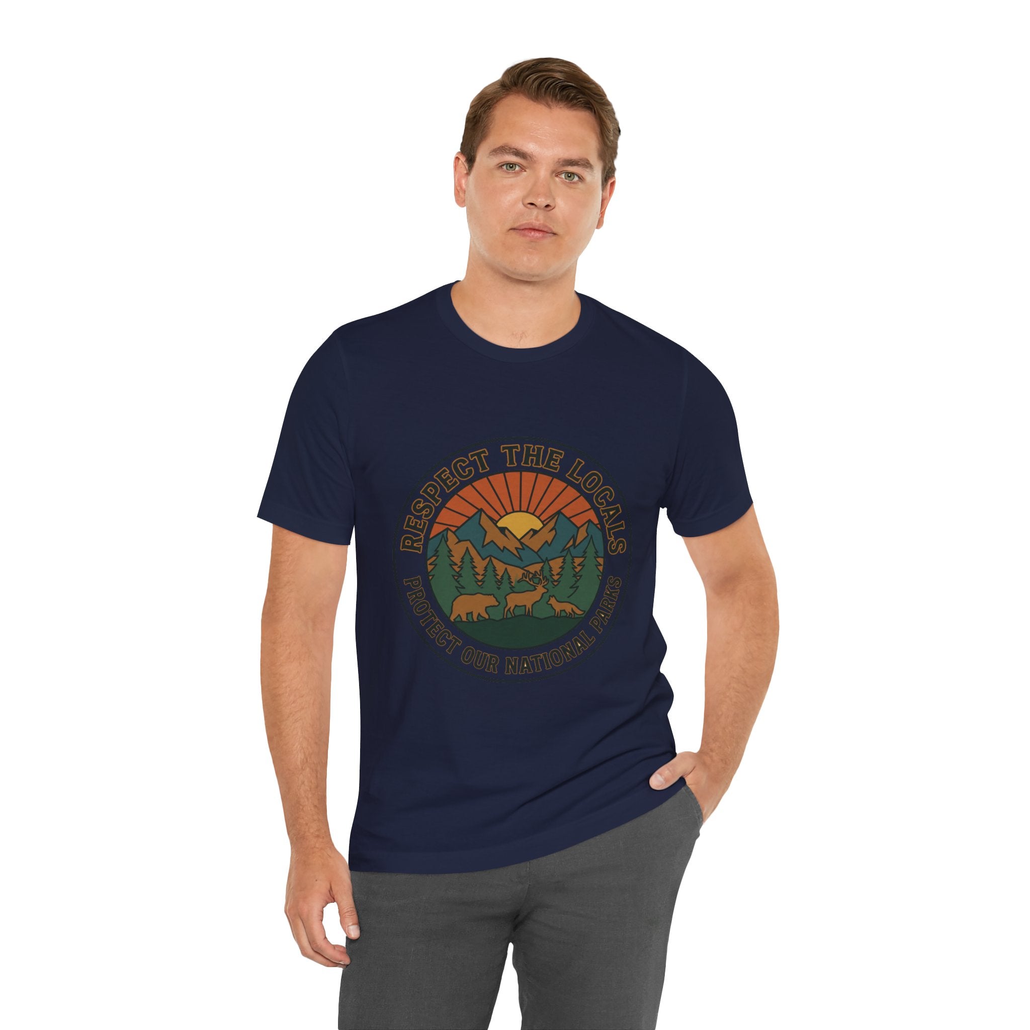 T-Shirt "Schützt unsere Nationalparks"