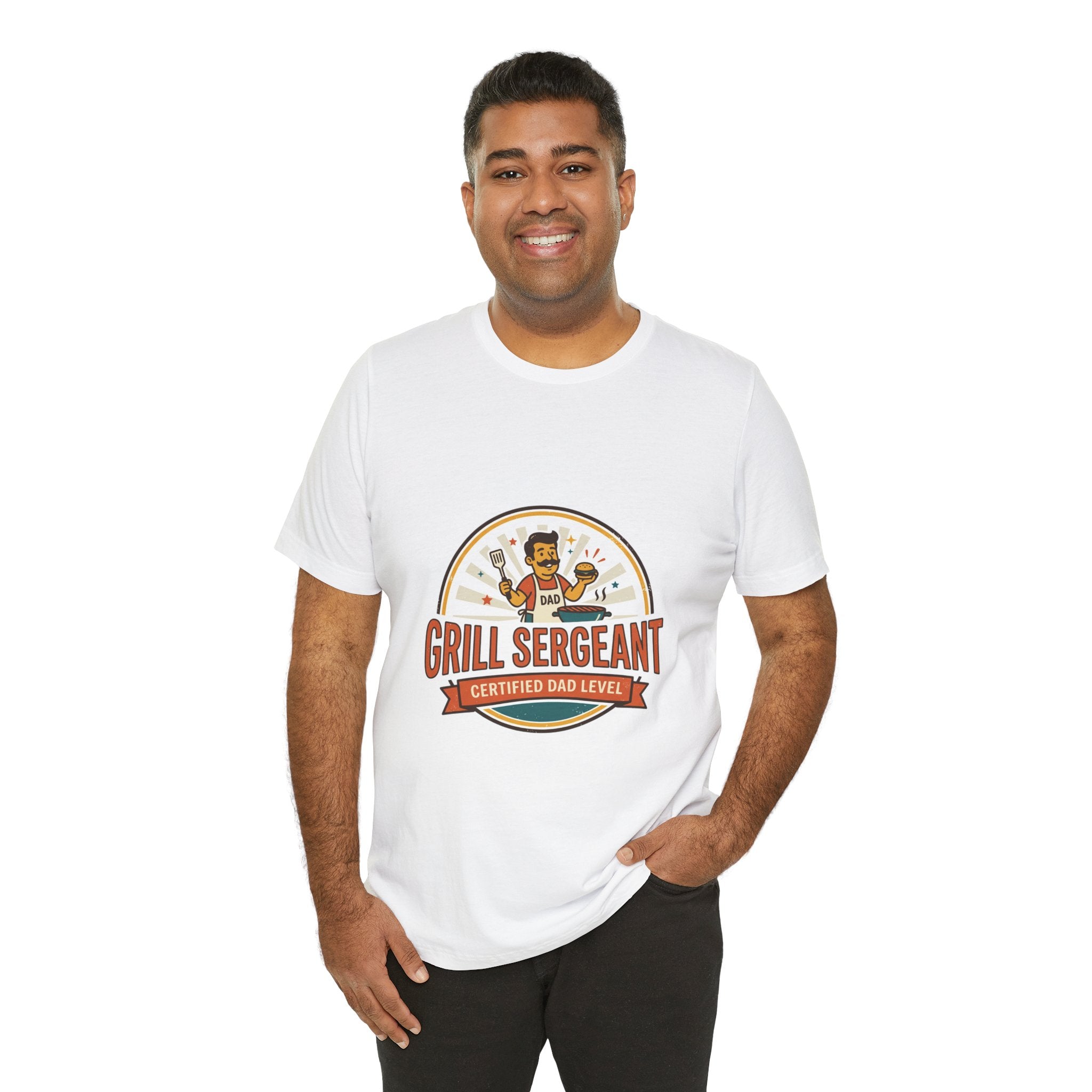 Grill Sergeant T-Shirt | Father’s Day, Retro BBQ Dad Tee