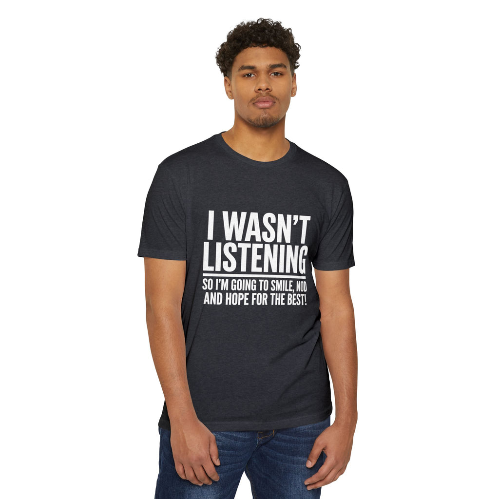 Graphic unisex soft cotton T‑Shirt — Funny Sarcastic Tee