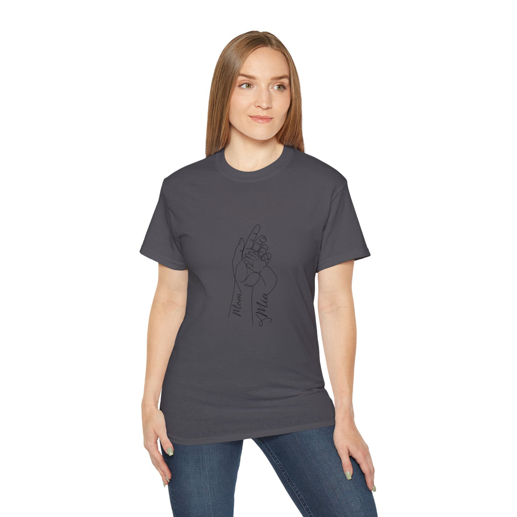 Matching Hands Relaxed Unisex Baumwoll-T-Shirt