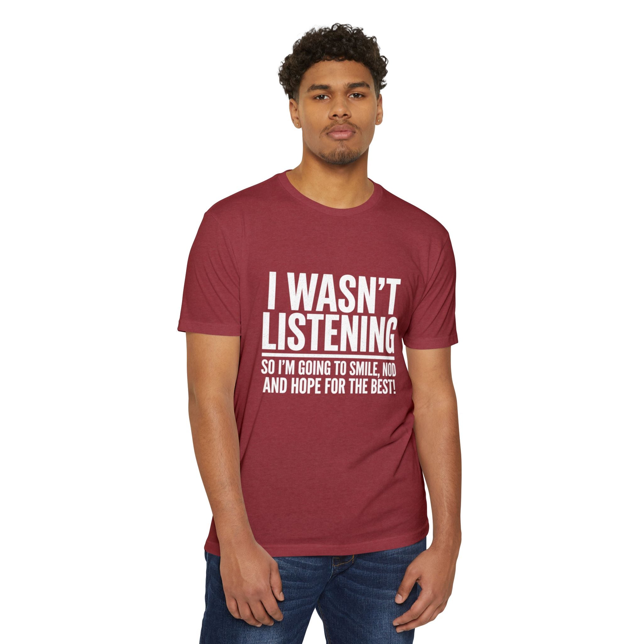 Graphic unisex soft cotton T‑Shirt — Funny Sarcastic Tee