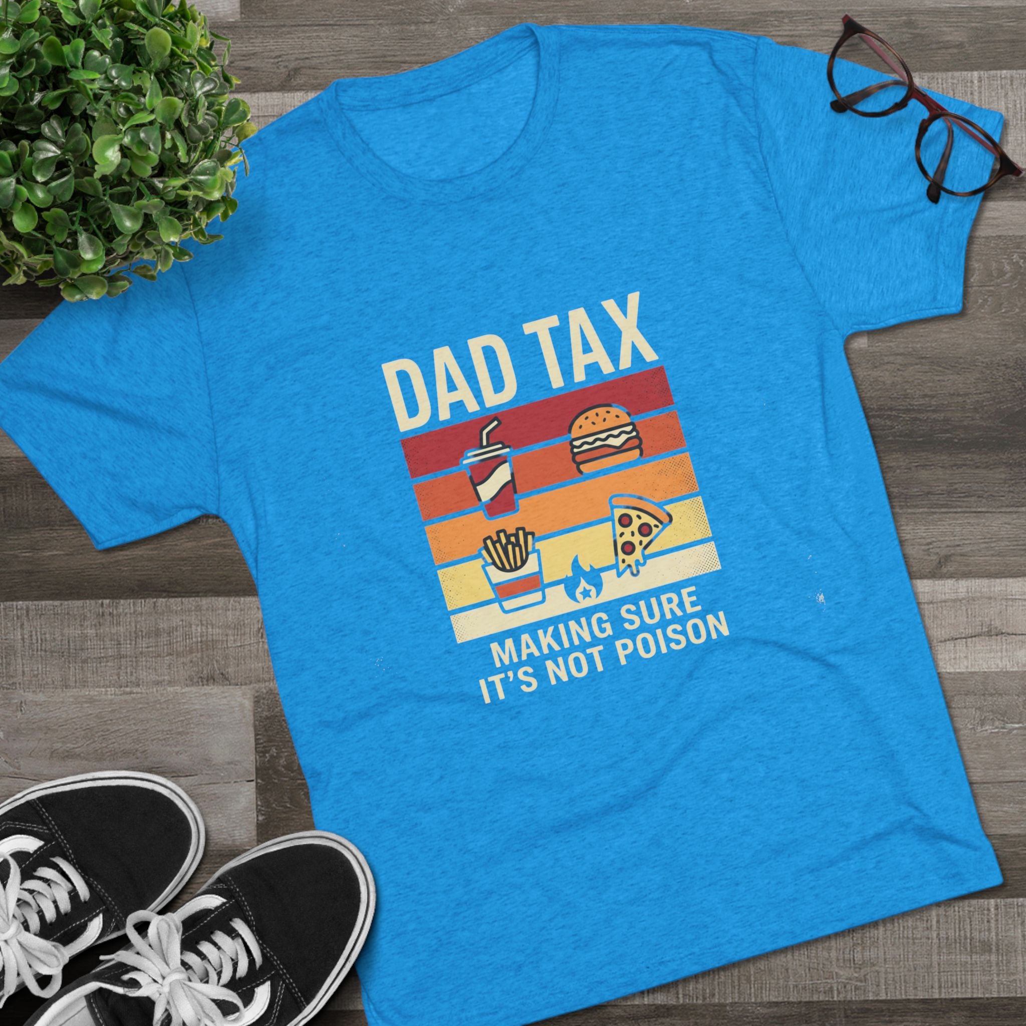 Papa-Steuer T-Shirt – Lustiges Retro-Food-Design