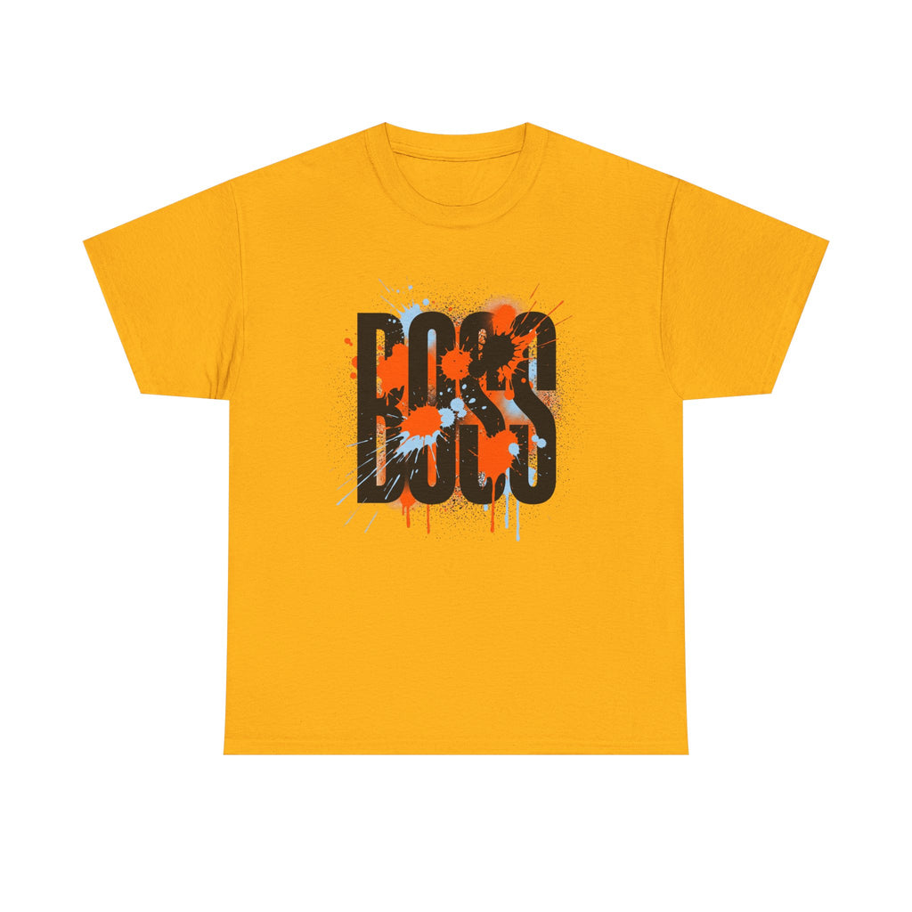 BOSS Graffiti Tee – Street Art Graphic T-Shirt