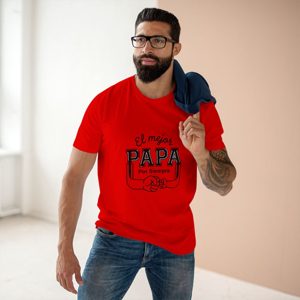 El Mejor Papá Por Siempre" Fist Bump Father's Day Tee