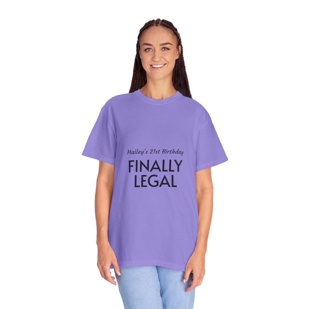 Finally Legal 21st Birthday T-Shirt