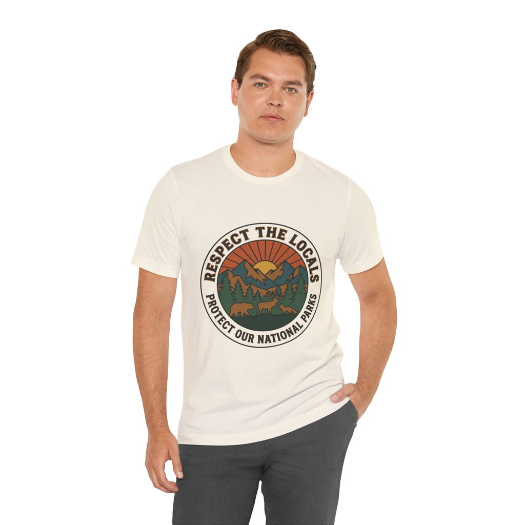 T-Shirt "Schützt unsere Nationalparks"