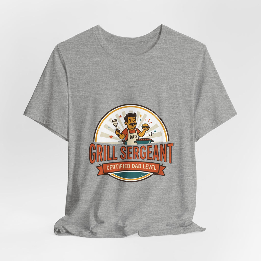 Grill Sergeant T-Shirt | Father’s Day, Retro BBQ Dad Tee