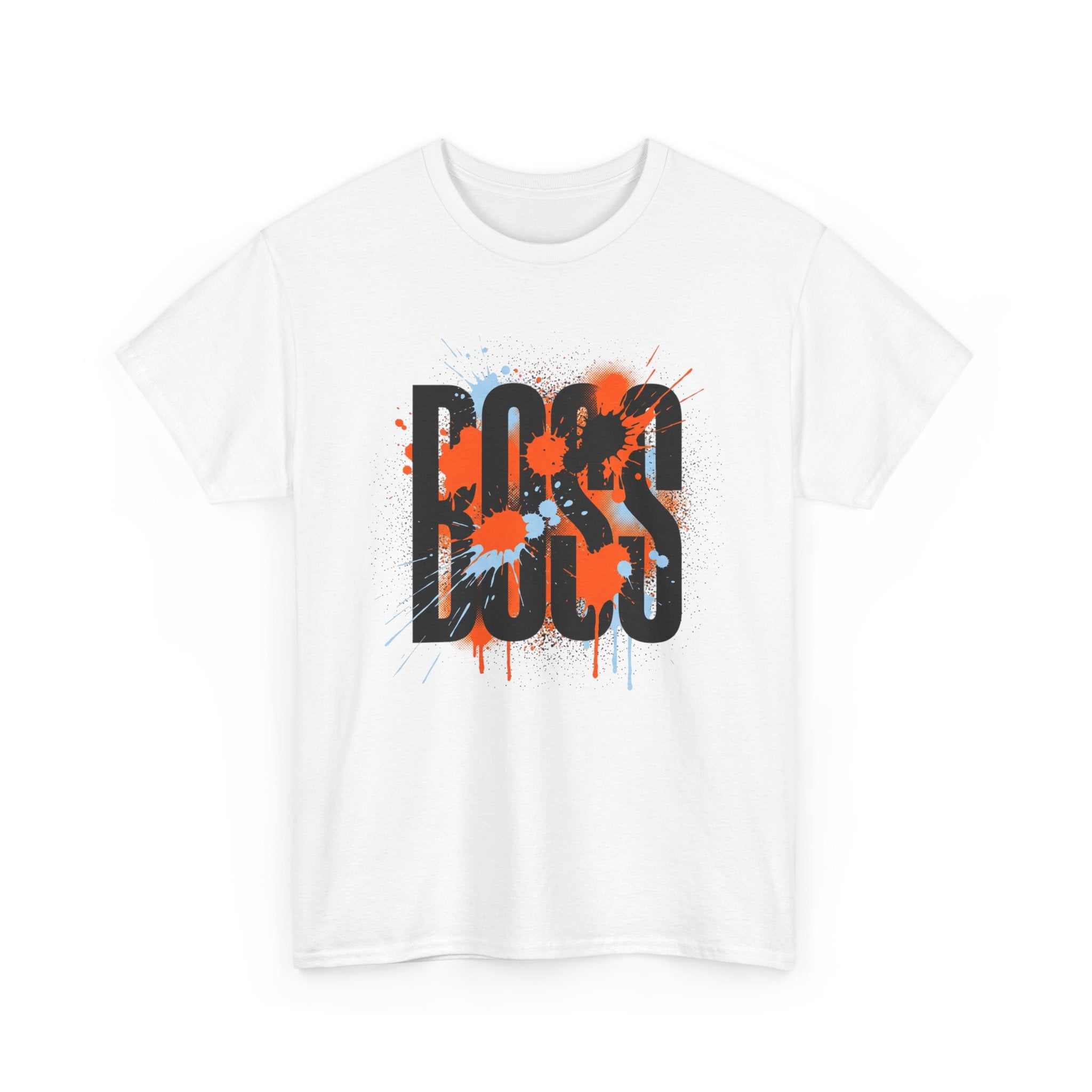 BOSS Graffiti Tee – Street Art Graphic T-Shirt