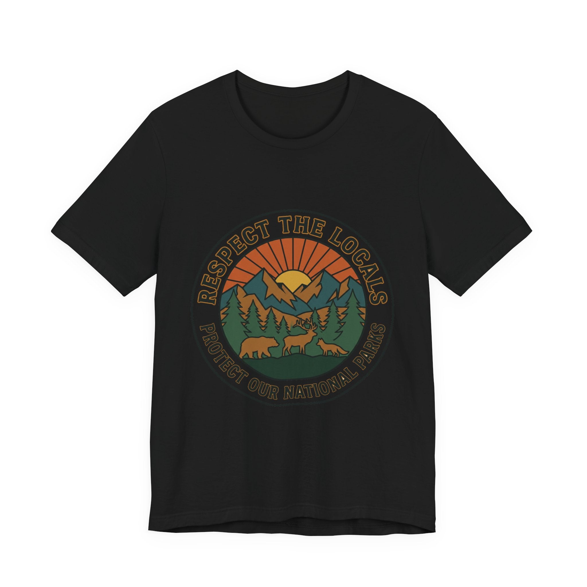 T-Shirt "Schützt unsere Nationalparks"