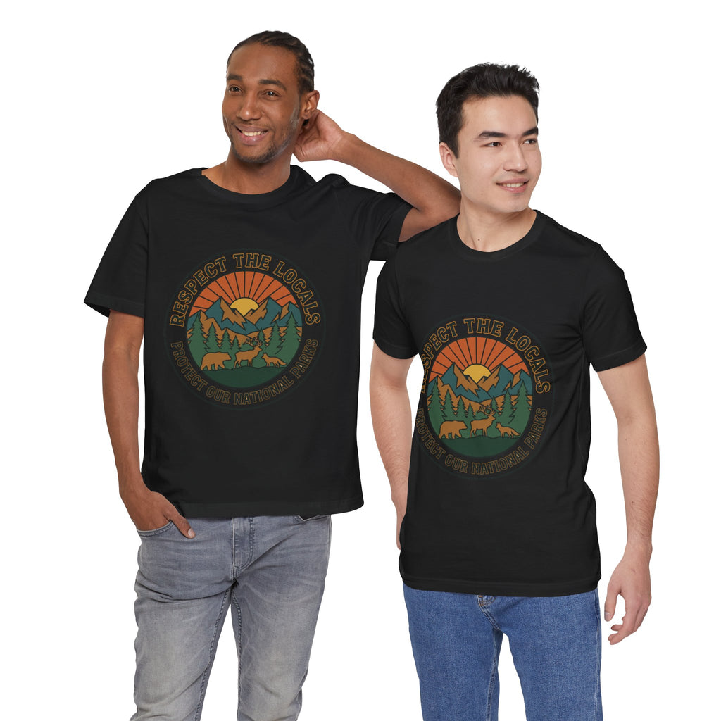T-Shirt "Schützt unsere Nationalparks"