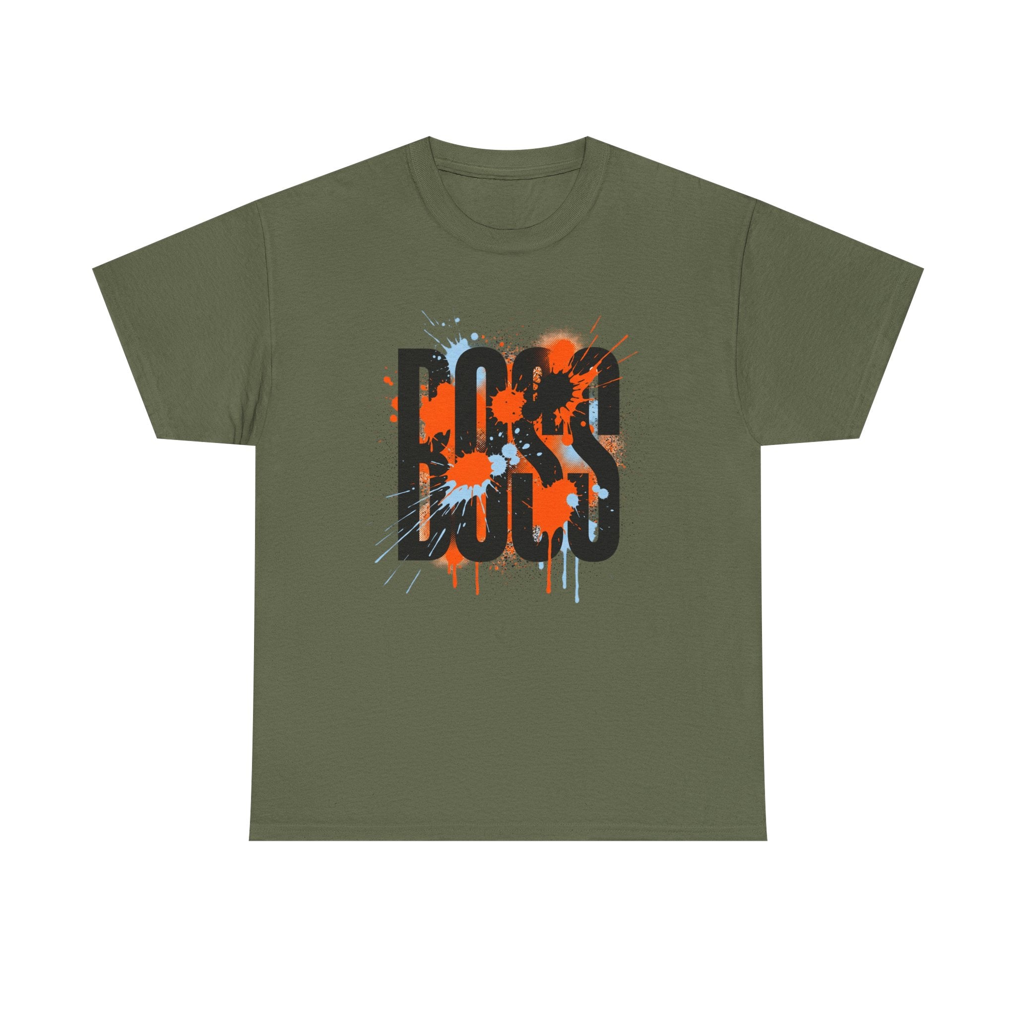 BOSS Graffiti Tee – Street Art Graphic T-Shirt