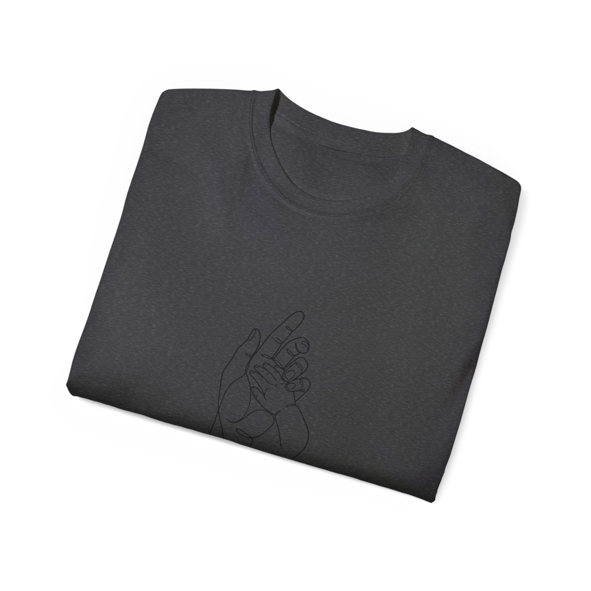 Matching Hands Relaxed Unisex Baumwoll-T-Shirt