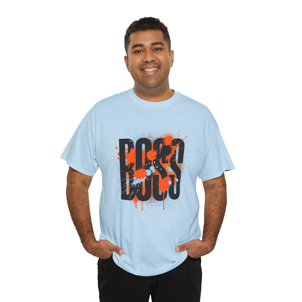 BOSS Graffiti Tee – Street Art Graphic T-Shirt