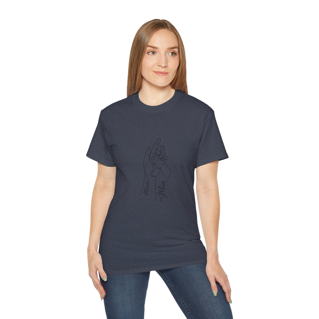Matching Hands Relaxed Unisex Baumwoll-T-Shirt