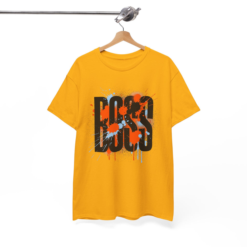 BOSS Graffiti Tee – Street Art Graphic T-Shirt