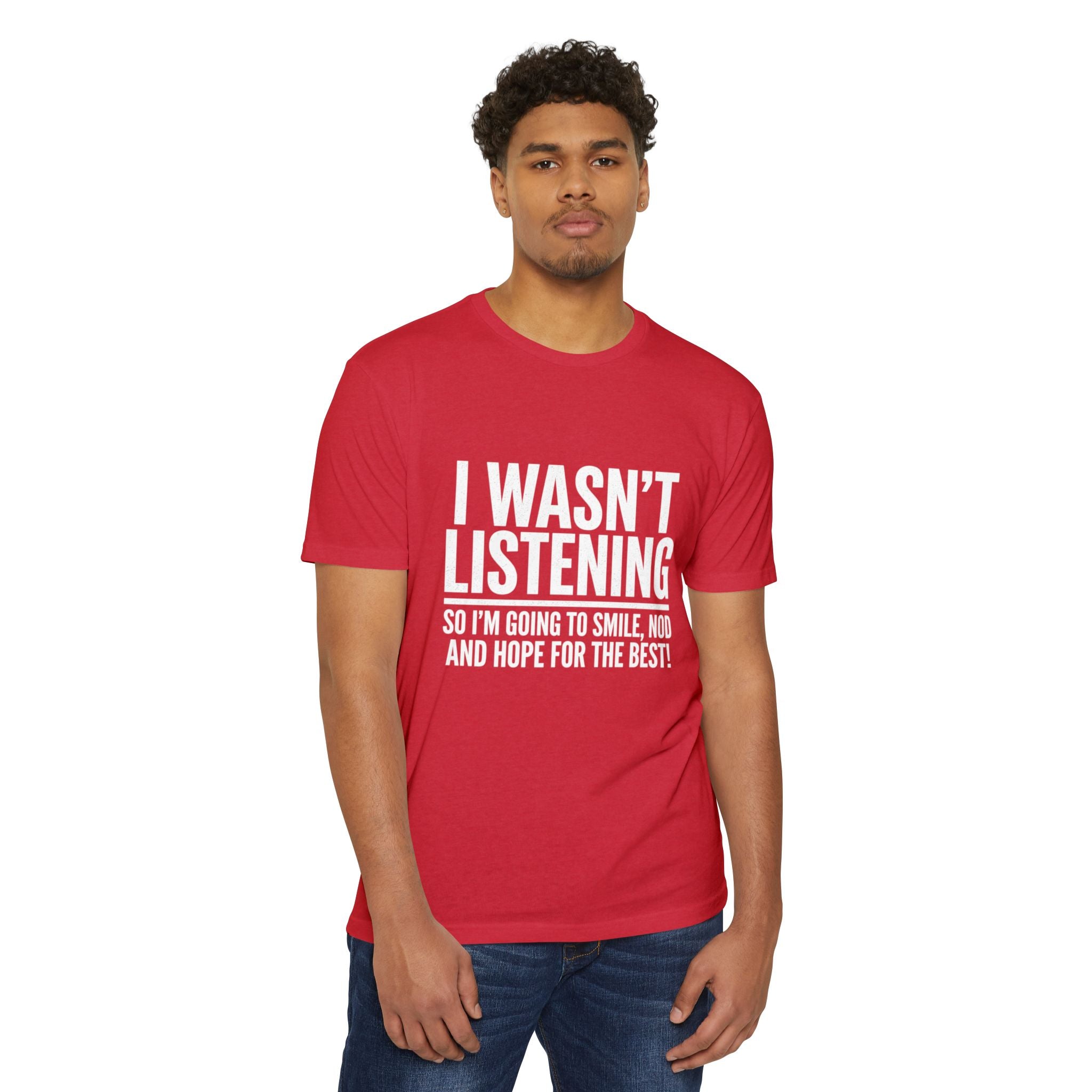 Graphic unisex soft cotton T‑Shirt — Funny Sarcastic Tee