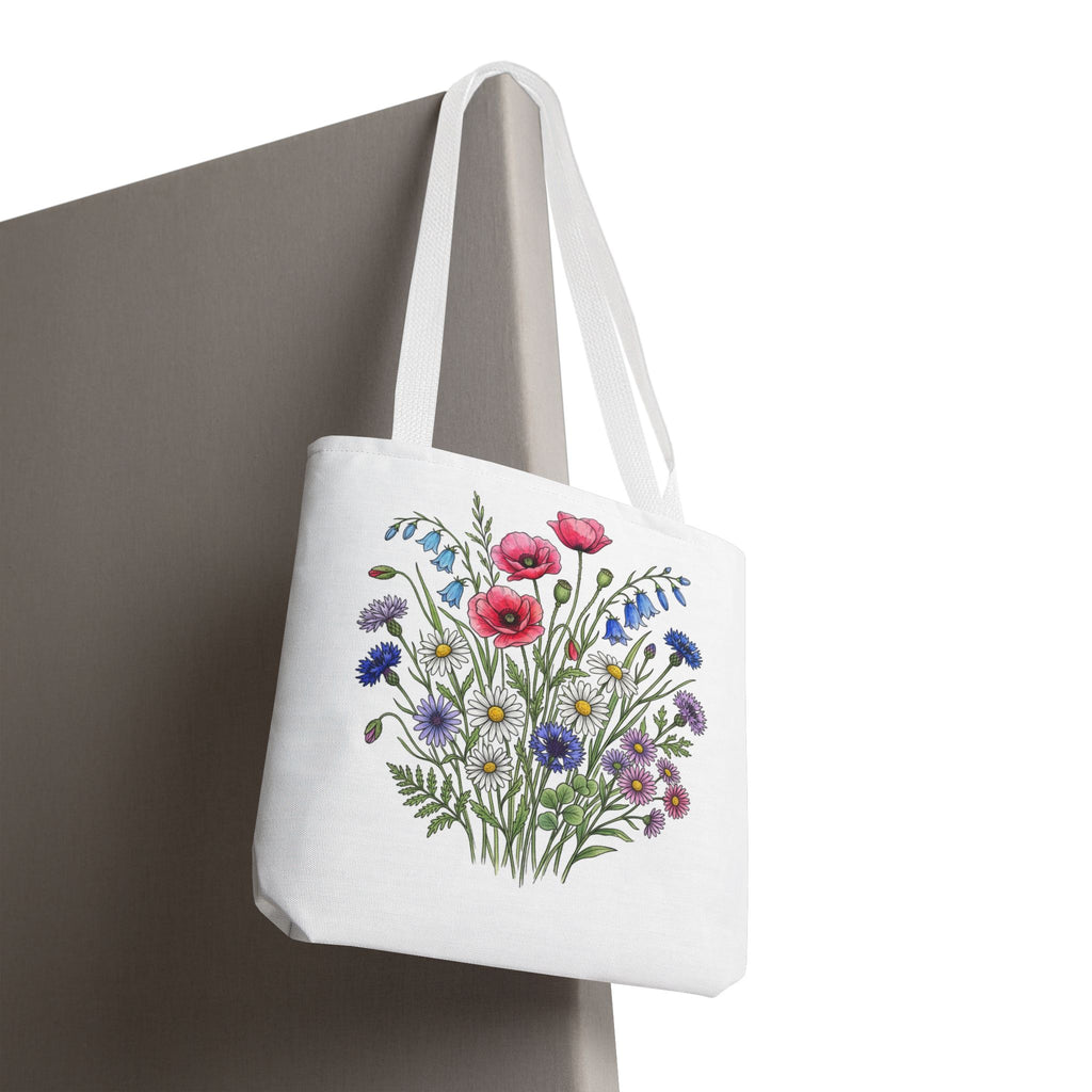 Floral Wildflower tote bag